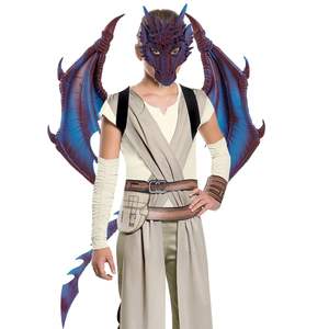<span class=keywords><strong>Ailes</strong></span> de <span class=keywords><strong>dragon</strong></span> Accessoires Cosplay Aile Queue Masque Set Halloween <span class=keywords><strong>Dragon</strong></span> <span class=keywords><strong>Costume</strong></span> - Product Image 2