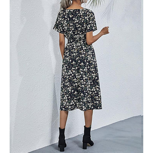 ชุดเดรสปาร์ตี้ทรงมินิคอวีทันสมัยสำหรับผู้หญิง แขนสั้น ระบายอากาศได้ดี น้ำหนักเบา เป็นมิตรกับสิ่งแวดล้อม ซักได้ สไตล์ตะวันตก - Product Image 2