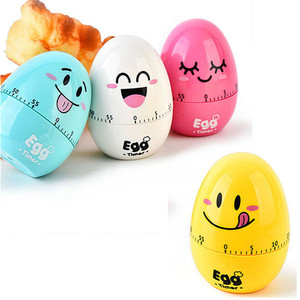 Egg Timer 60 Min Countdown Plastic Kitchen Timer For Baking Cooking Student Use - Product Image 2