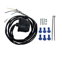 Kit de câblage de barre de remorquage pré-câblé 1.5M prise de remorque 7Pin avec câble de rallonge pour camion