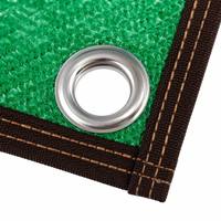 Filet d'ombrage HDPE vert clair 50 % 50 g/m² pour serre, couverture anti-UV stabilisée pour la protection des plantes de jardin potager