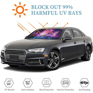 Custom <strong>Car</strong> Windshield <strong>Sun</strong> Shade Personalized Front Window <strong>Sun</strong> Visor Foldable Reflective <strong>Sun</strong>-Shield for UV Rays <strong>Protector</strong> Classic - Product Image 5