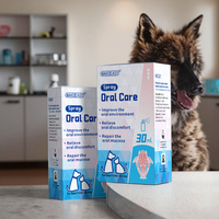 Spray dentaire pour animaux de compagnie OEM&ODM pour chiens et chats, 30 ml, spray oral à base de vitamine B composée pour une haleine fraîche, santé des dents et des gencives, toutes races
