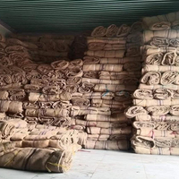 Sac en jute pour aliments pour animaux, biodégradable, écologique, jetable, durable, gaufré, qualité alimentaire, intérieur en fibres naturelles, pour volailles