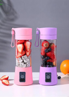 Presse-agrumes manuel commercial, mixeur portable, mini mixeur pour fruits, rechargeable par USB