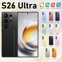 Smartphone 5G S26 Ultra 7,7 pouces, 22 Go + 2 To, double SIM, écran HD, processeur Deca Core, appareil photo arrière 108 MP, téléphone portable S26 Ultra