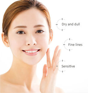 Mascarilla facial de hoja de péptidos de colágeno de etiqueta privada OEM, hidrogel de <span class=keywords><strong>cristal</strong></span> de algas marinas, mascarilla facial hidratante soluble en <span class=keywords><strong>agua</strong></span> antienvejecimiento para el cuidado de la piel - Product Image 6