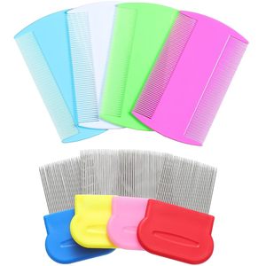 Râteau démêlant professionnel de luxe double face en acier inoxydable pour chiens, outil de toilettage à vapeur pour animaux de compagnie - Product Image 5