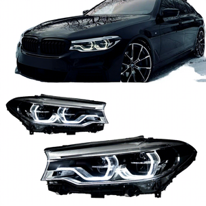 Conjunto de Faros LED Láser para <span class=keywords><strong>BMW</strong></span> Serie 3 F30 F35 <span class=keywords><strong>2013</strong></span>-2018, DRL de Doble Color, Señal de Giro, Lente de Proyector Bi-LED, Plug and Play - Product Image 1