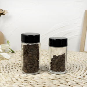 Impresión de logotipo personalizado Embalaje Frascos de vidrio cosmético con tapa CR - Product Image 5