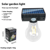 Énergie Corps Humain Induction Super Lumineux Étanche Ampoule Lampe Extérieure Solaire Led Applique Murale