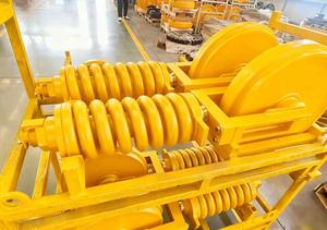 <b>Track</b> Idler Wheel and Spring Tensioning <b>Device</b> Assembly for Mini Excavator Construction Machinery Parts Idler PC60 - Product Image 6