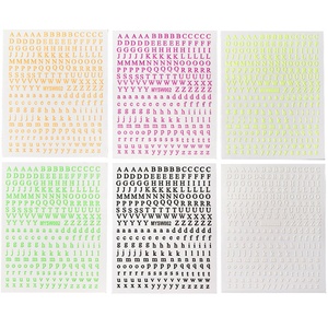 Autocollants pour ongles en lettres anglaises 26, 8*10 cm, transferts, décalcomanies, décoration d'art d'ongles DIY, manucure, sliders 3D, produits pour ongles, cosmétiques de salon - Product Image 4