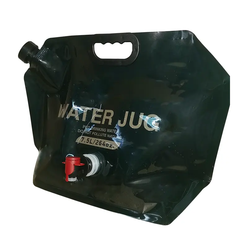 Taşınabilir kamp su kılıfı isıtıcı yürüyüş açık spor kamp dişli özel 20L 5 galon su torbası