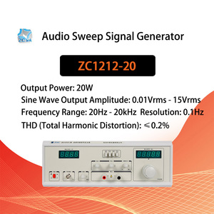 Zctek ZC1212-20 âm thanh quét tín hiệu máy phát tần số 20Hz-20kHz điện 20W - Product Image 2