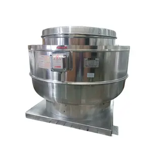 19000CFM alta potencia 5,5-10HP Upblast ventilador de techo escape para restaurante grasa escape fábrica escape área agrícola