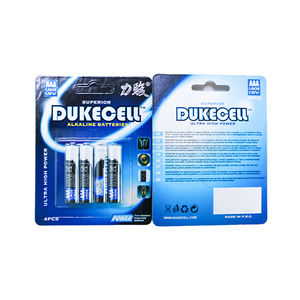 DUKECELL высокоэнергетическая Первичная батарея <span class=keywords><strong>AAA</strong></span> 1,5 В щелочные батареи производство щелочных батарей - Product Image 2