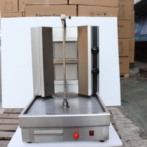 Máquina de <span class=keywords><strong>Shawarma</strong></span> y Kebab de Alta Calidad con <span class=keywords><strong>2</strong></span> Quemadores, a Gas, Comercial - Product Image 6