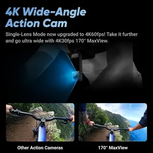Insta360 X4 Waterproof 8K 360 CMOS Sensor 4K <strong>Wide</strong>-Angle <strong>Video</strong> AI Stabilization Sports Outdoor Use Action <strong>Camera</strong> 2.0" Screen F1.9 - Product Image 5