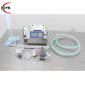 HZPK Gear Pump Filling Machine Semi Auto Peanut Butter Honey Oil Can Bottle Paste Cream Sauce Cosmetic Weighing Filling Machines - Product Image 6