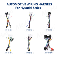 Câble d'alimentation pour autoradio Meihua pour Hyundai Kia Sorento/Accent/H1/Tuscon, câble de navigation GPS, adaptateur avec Canbus
