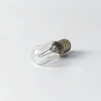 Ampoule de remplacement pour microscope, lampe halogène 6V 15W BA15D, 100 heures, culot baïonnette, source de lumière tubulaire transparente, pièces de rechange