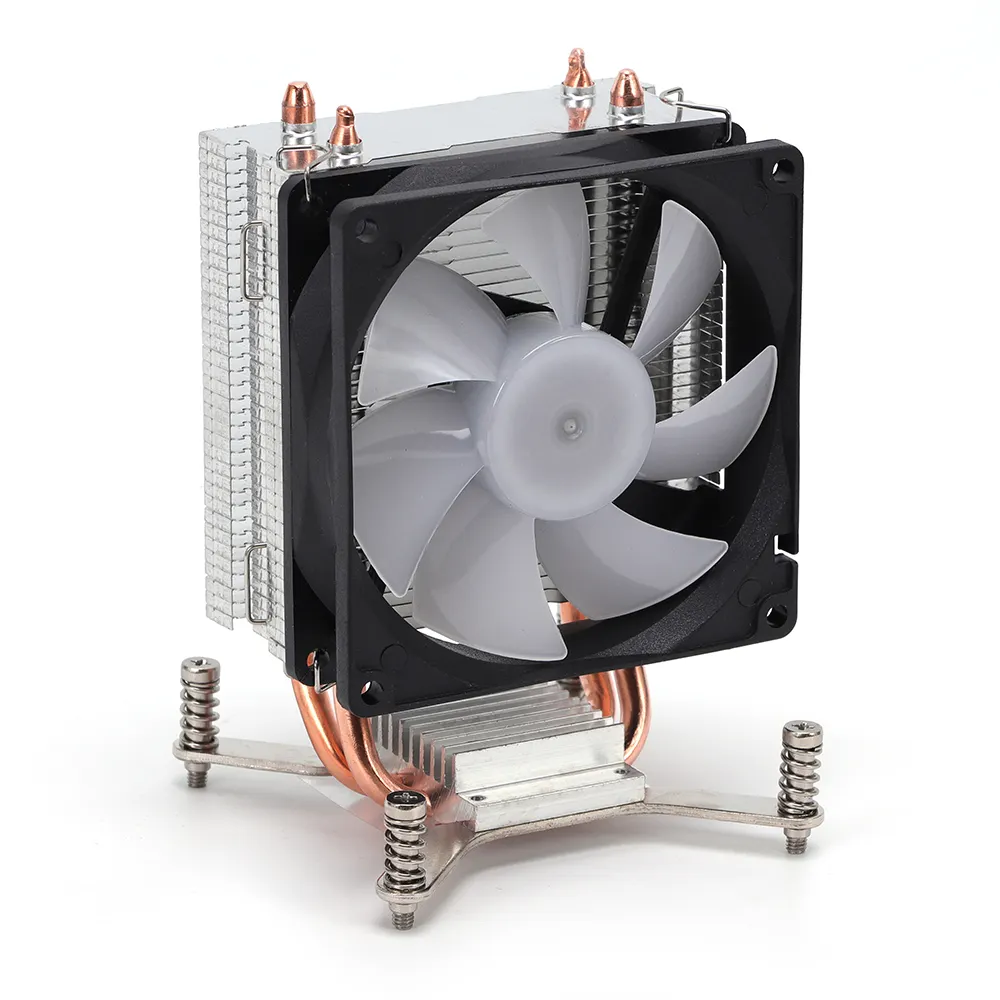 Processore MuteCooler fabbrica all'ingrosso OEM/ODM PC 2 4 6 tubi di calore in rame ARGB CPU Air Cooler Master Dual Tower deepcool