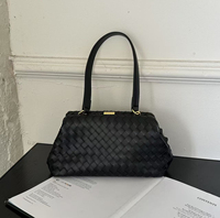 Nouveau Sac à Main Tendance 2026 pour Femme, Style Luxe Designer, en Cuir Véritable, Grande Capacité, Souple, Porté Épaule
