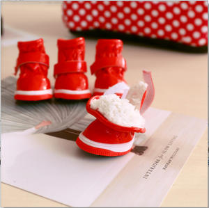 थोक कस्टम फैशन सरल डोगी जूते विरोधी पर्ची पैर सुरक्षात्मक पालतू कुत्ते जूते - Product Image 3