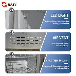 Siêu thị tủ lạnh thương mại đồ uống hiển thị tủ lạnh 1 cửa thương mại đồ uống mát cho nước trái cây - Product Image 3