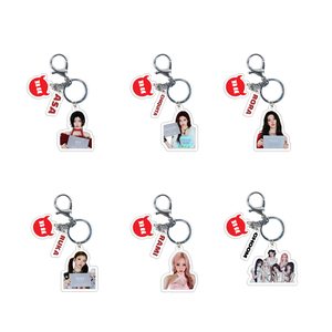 Nuevo Llavero y Colgante de Acrílico con Diseño Personalizado, Impresión UV, Material Plástico, Diseño de Dibujos Animados, Recuerdo con Forma de Estrella - Product Image 1