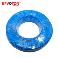 Câble coaxial 75 ohms RG141 RG402 à faible perte, câble d'extension RF coaxial, câble de raccordement Pigtail, fourni par l'usine