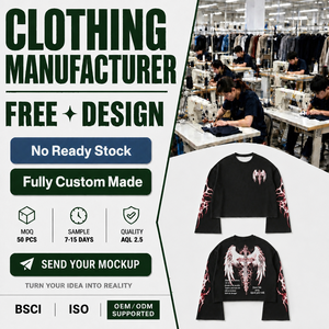 OEM Manufacturer Custom High Quality Cotton <b>Long</b> Sleeve Crew Neck Tee Screen Print Graphic Streetwear <b>Mens</b> <b>T</b> <b>Shirts</b> - Product Image 1