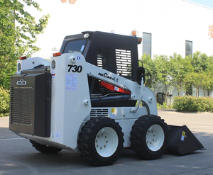 Minicargadora de 730 kg, Equipo de Deslizamiento para <span class=keywords><strong>Tractor</strong></span>, Minicargadora de 4 Ruedas con Motor, Seminueva - Product Image 6