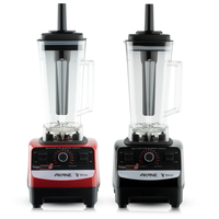 Blender électrique RAF Licuadora Eléctrica avec une puissance de 2000 W, un bol de 2,0 L, une tête de coupe en acier à 6 lames offrant une puissance et une multifonctionnalité élevées