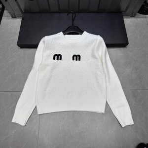 Camicia Serie Miu con Lettere Jacquard Floccate, Nuova Collezione Autunno Inverno, Tessuta a Mano in Viscosa/Poliestere, Manica <span class=keywords><strong>Lunga</strong></span>, Colletto con Bottoni e Cerniera - Product Image 2