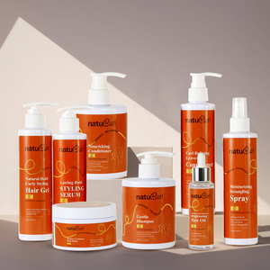 OEM Organic Hair Care Styling Volume Boost Detangle Curly Champú y Acondicionador para cabello negro seco y rizado - Product Image 6