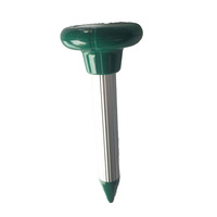 Répulsif solaire pour taupes, campagnols et gophers, en métal, taille durable, utilisation intelligente, taille économique, économie de frais de livraison