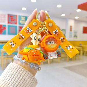 Portachiavi Classico dei Cartoni Animati <span class=keywords><strong>SpongeBob</strong></span> SquarePants, Ciondolo a Forma <span class=keywords><strong>di</strong></span> Torta Carina, Portachiavi per Auto - Product Image 3