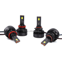 Ampoules de phare LED KIMH K13 MAX haute puissance 111W 12V 6000K 9007 & 9012 pour voitures