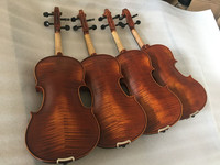 Best Brand Custom Made Professional Violin Wholesale Price Handcrafted Italian Skill String Instrument Good Sound Red Brown