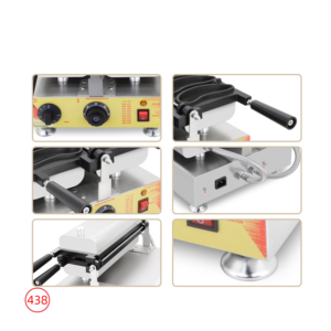 Machine à gaufres électrique en forme de banane à <span class=keywords><strong>prix</strong></span> avantageux, équipement de restauration, <span class=keywords><strong>gaufrier</strong></span> commercial - Product Image 4
