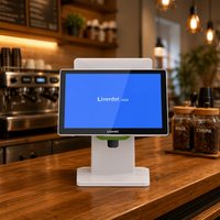 POS-терминал Liverdol H1 All-in-One 15.6" с сенсорным экраном, Wi-Fi 6 и Bluetooth 5.2 для кассовых аппаратов кофейни