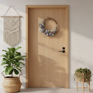 Guirlandes et plantes, vraies fleurs séchées colorées, demi-<span class=keywords><strong>couronne</strong></span> bohème - Product Image 4