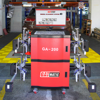 Máquina de Alineación de Ruedas Digital CCD Automática GATmatic GA-200, Software Multi-idioma de Alta Precisión, Computarizada con Zigbee