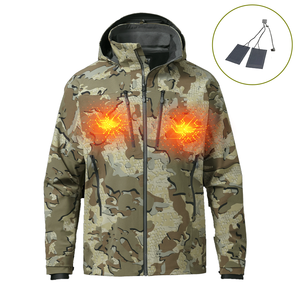 Tùy Chỉnh Không Thấm Nước USB Hồng Ngoại Xa Sưởi Ấm Săn Bắn Quần Áo An Toàn Làm Việc Trượt Tuyết Săn Quần Áo Tốt Nhất Săn Bắn Bánh Cho Mùa Đông - Product Image 2