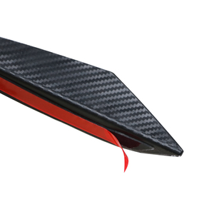 6 pièces universel voiture pare-chocs avant lèvre caoutchouc aileron séparateur Spoiler Canard <span class=keywords><strong>Valence</strong></span> corps autocollant - Product Image 5