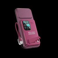 Batterie externe magnétique sans fil 5000 mAh 10000 mAh, charge rapide 22,5 W, station d'alimentation avec écran TFT IA