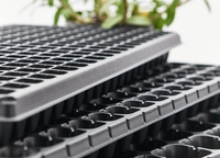 Dôme d'humidité de plateau de 72 cellules 1020 avec deux évents Plateaux de démarrage de plateau de prise pour la germination des semis