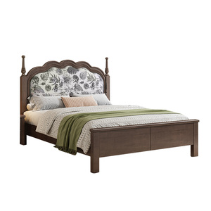 <span class=keywords><strong>Cama</strong></span> Individual de Madera Maciza <span class=keywords><strong>Estilo</strong></span> Americano Vintage, <span class=keywords><strong>Cama</strong></span> Pequeña <span class=keywords><strong>Estilo</strong></span> Princesa Moderna y Minimalista de Mediados de Siglo. - Product Image 6